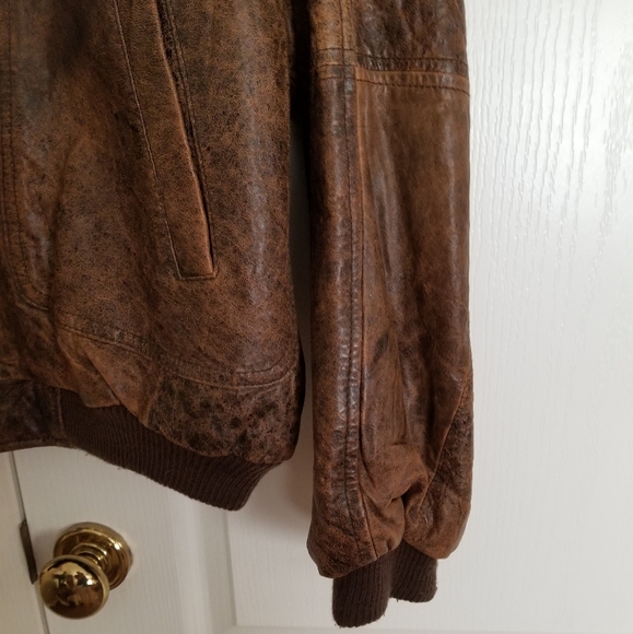 Men's John Baner Genuine Leather Jacket - Picture 3 of 8